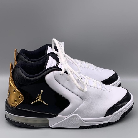 Nike Other - Nike Men's Jordan Big Fund Premium 'White Metallic Gold'    -   Size:  8